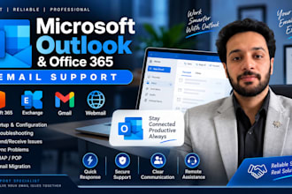 troubleshoot microsoft outlook, office 365 and exchange email issues