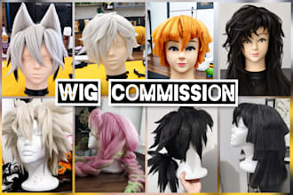 wig cosplay and games commission open