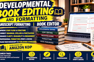 developmental book editing and formatting manuscript formatting book editor