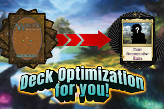 optimize your magic the gathering commander deck