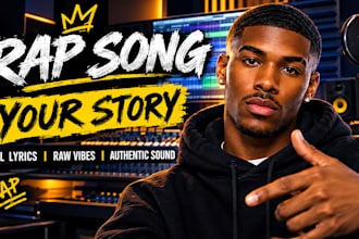 be your male rapper, rap vocals, ghostwriter rapper,  uk dril