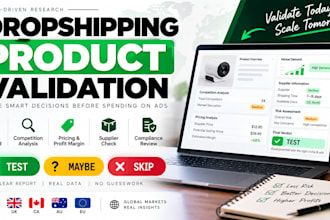 validate your dropshipping product before you spend on ads