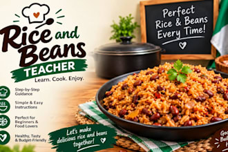 teach you how to make rice and beans