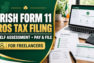irish form 11 ros tax filing self assessment pay and file support for freelancer