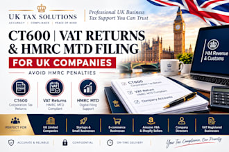 prepare ct600 corporation vat returns for uk companies hmrc mtd llc tax return