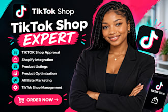 setup tik tok shop fix tiktok dropshipping manage tiktok shop