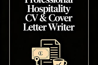 write or review your hospitality CV, cover letter, grievance