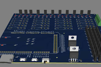 design automotive pcb, ecu, can bus, ev, bms, stm32, esp32 s3, power electronics