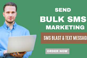 send bulk sms, text message marketing, blast bulk email and SMS marketing