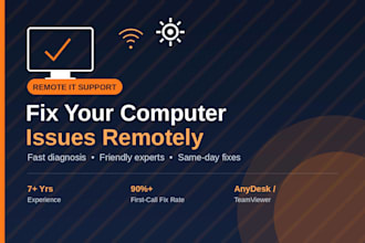 provide remote IT technical support and troubleshooting