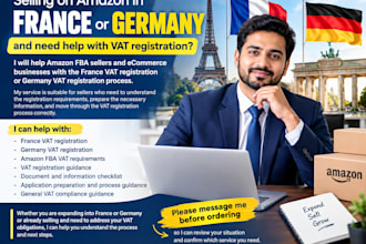 amazon fba sellers with france and germany vat registration