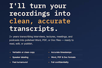 turn audio video and podcast content into clean wellformatted doc or word