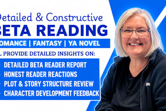 beta read romance beta reader fantasy ya novel beta reader thriller beta reader