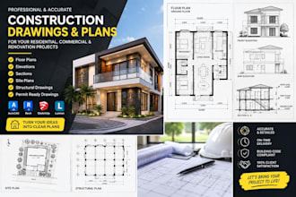 create professional construction drawings and plans