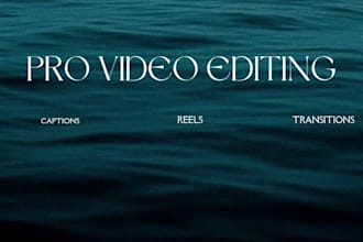 edit engaging youtube videos with captions and transitions