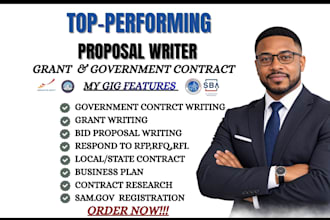 write winning government contract bid proposals, rfp and rfq responses