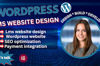 build a wordpress lms website for online courses and educational platforms