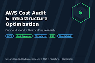 audit and optimize your AWS cloud costs and infrastructure