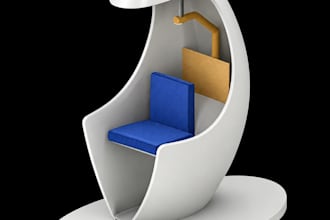 design custom furniture, 3d furniture model, interior design, furniture cad