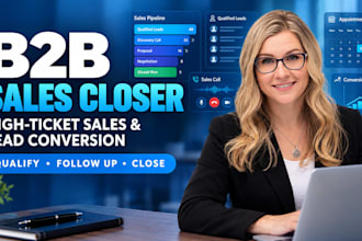 be sales closer high ticket sales cold calling sales representative sales closer