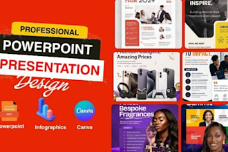 design investor pitch deck, sales deck corporate presentation