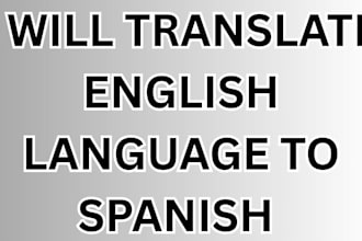 translate english language to spanish