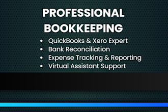 do professional bookkeeping and virtual assistant tasks