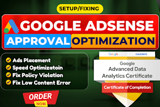fix google adsense approval, adsense website suspension as adsense specialist