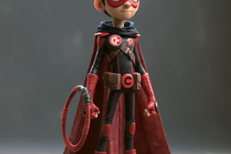 do a superhero character