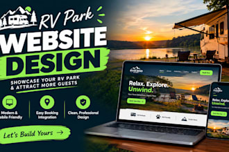 build rv park website, campground website, rv resort website, rv park wordpress