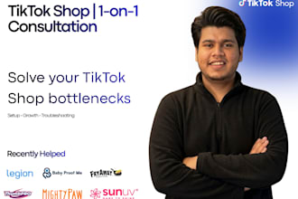 provide 1 on 1 tiktok shop consultation and strategy