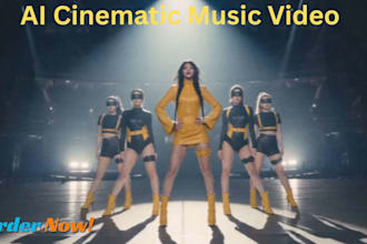 create cinematic ai music videos animated music visualizer and 3d lyrics videos