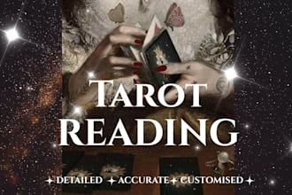 do a personalized audio tarot reading for you