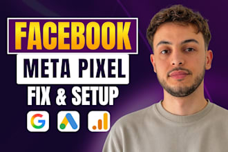 fix meta pixel, setup facebook pixel, conversion API and server side tracking