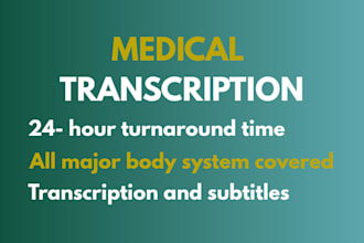 provide a perfect medical transcript and daily medical record
