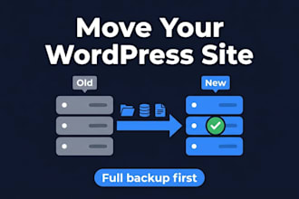 migrate your wordpress site to a new host or domain