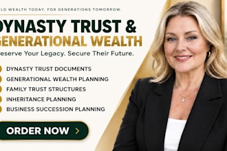 draft dynasty trust and generational wealth planning documents