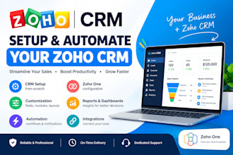 setup and automate your zoho CRM professionally