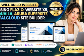 build website flazio website x5 quvila aruba supersite italcloud site builder