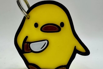image to business logo,3d pvc soft rubber keychain,name plates,3dp,hypechain,3mf