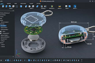 design pcb enclosure, electronics casing, product housing, 3d print in solidwork