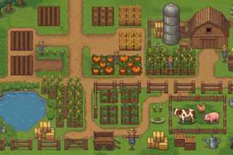 create 2d topdown pixel art tileset, tilemap rpg game assets unity game assets