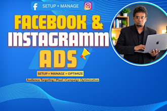 create and manage facebook and instagram ads campaigns