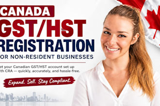 register your canadian gst hst account for non resident businesses