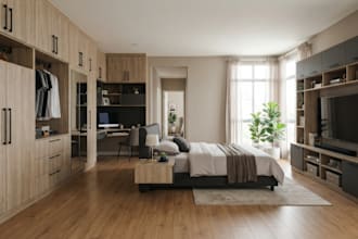 create custom melamine cabinet, wardrobes and furniture