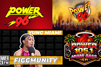 play and promote your song on power fm miami radio