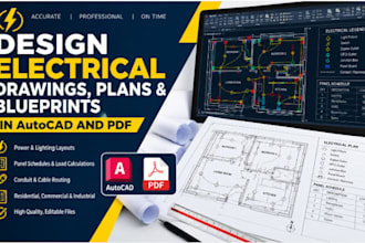 design electrical drawings, plans and blueprints in autocad and PDF