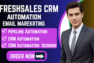 build freshsales CRM lead scoring freshsales sales pipeline automation