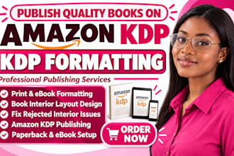 publish quality books on amazon kdp, kdp formatting