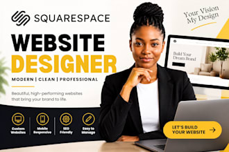 custom squarespace web,redesign, design squarespace website, squarespace design